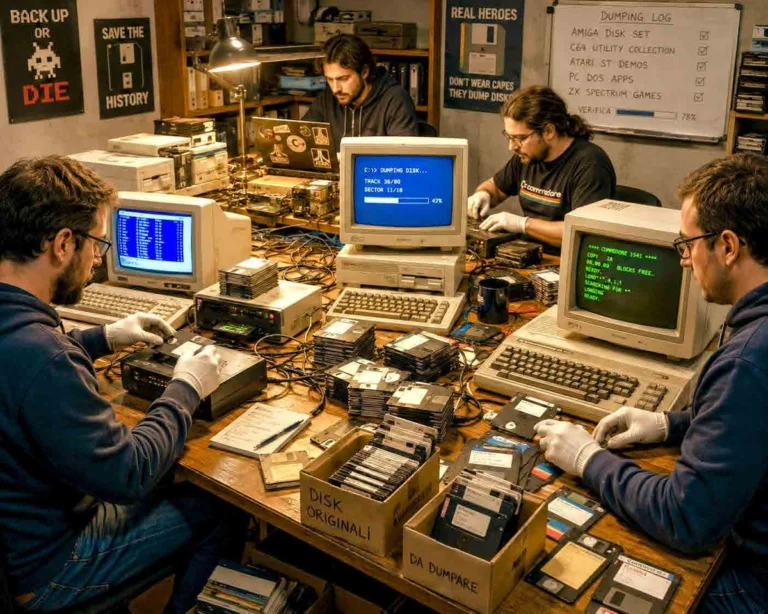 Dumping: l’arte silenziosa che salva la memoria del retrogaming e del retrocomputing — immagine 1